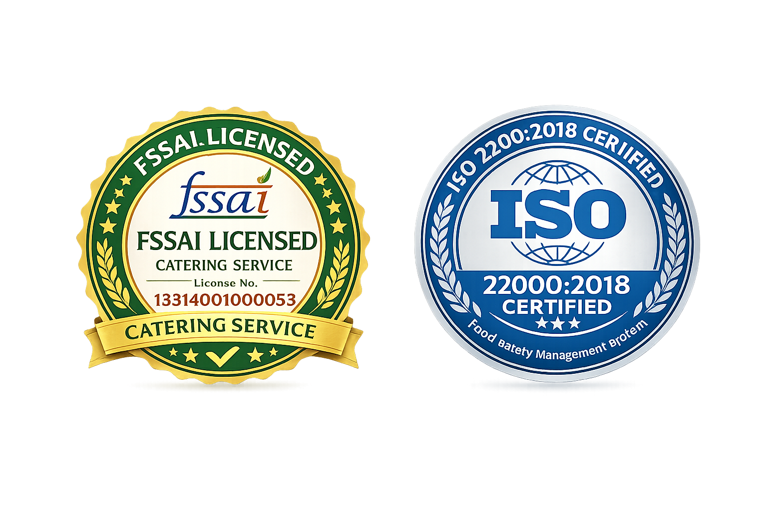 ISO & FSSAI Certifications
